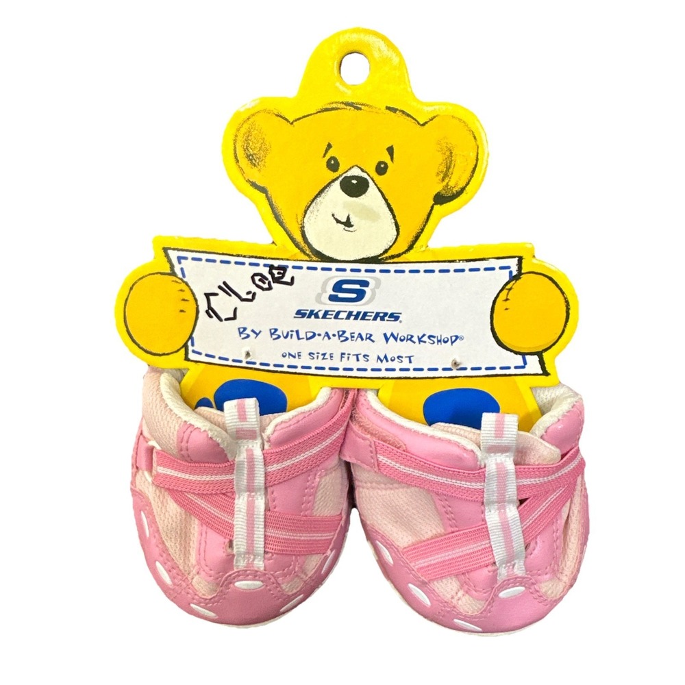 Build A Bear Workshop‎ Pink Sketchers Sporty Sneakers NEW NWT